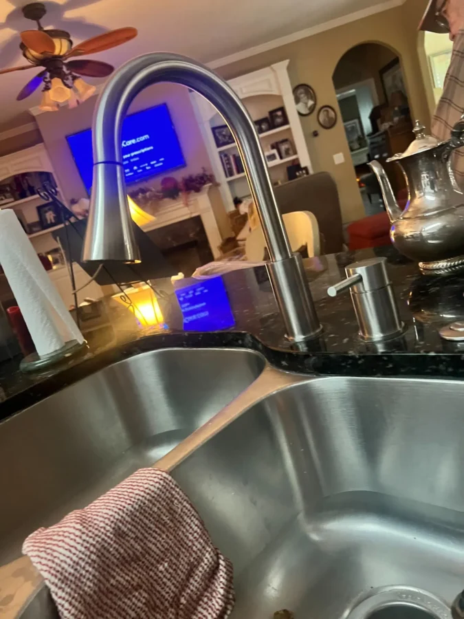 new sink installation in a kitchen in Acworth, GA